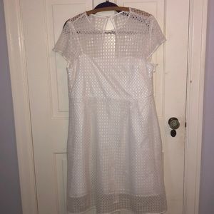 Lace White Dress